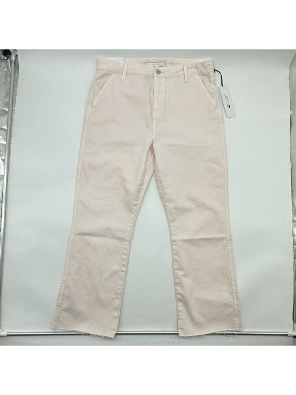 Joe's Jeans Women's Size 32 Light Pink High Rise Straight Leg Denim Jeans NWT